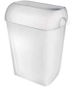 Afvalbak Kunststof Wit 23 Liter