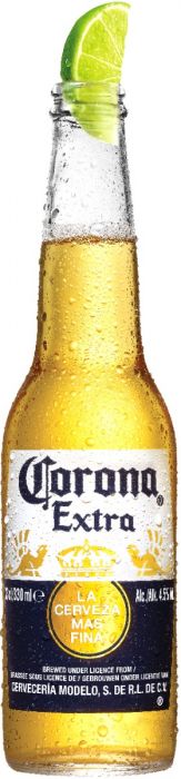 Corona extra mexican beer doos 24x33cl