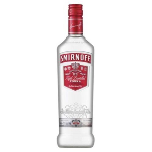 Smirnoff Red Vodka Fles 1 Liter goedkoop vodka
