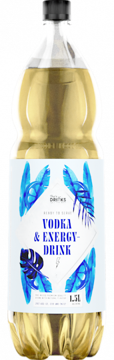 Vodka & Energydrink 1,5L PET